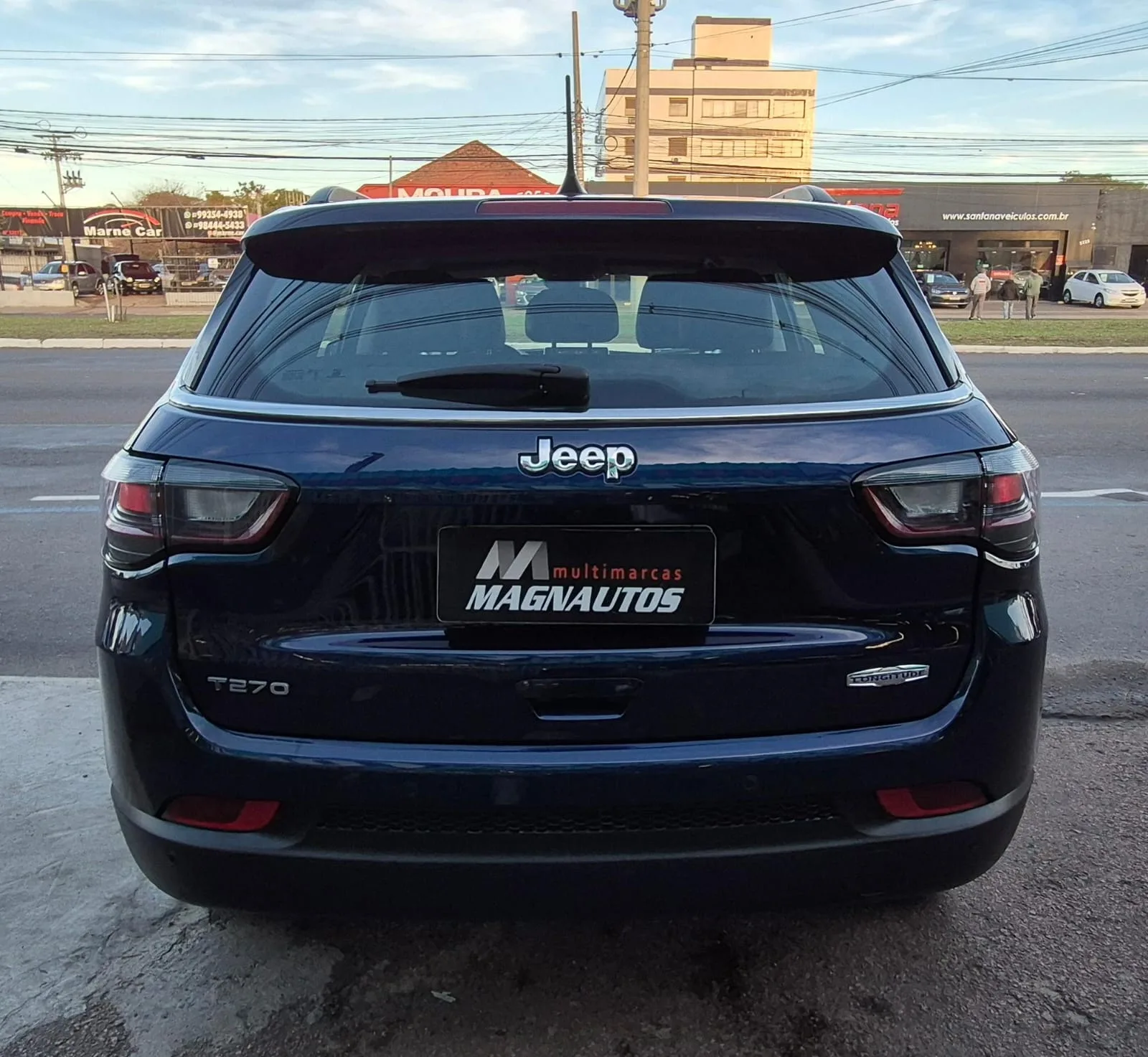 Jeep Compass Longitude 1.3 Turbo Azul